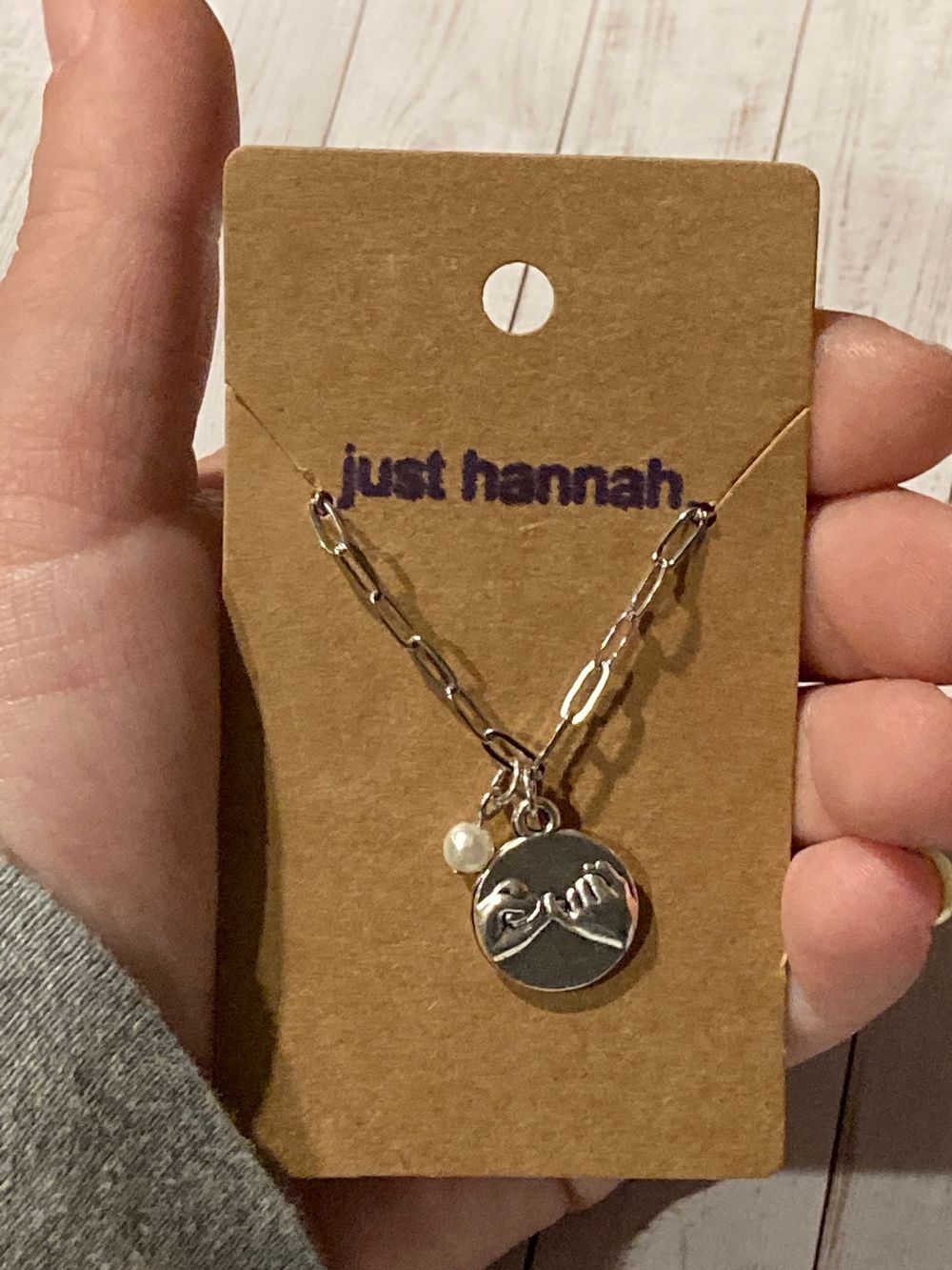 Pinky swear promise necklace